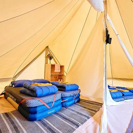 خيمة فخمة Tipi Tent Aan De Oever De Ourthe *
